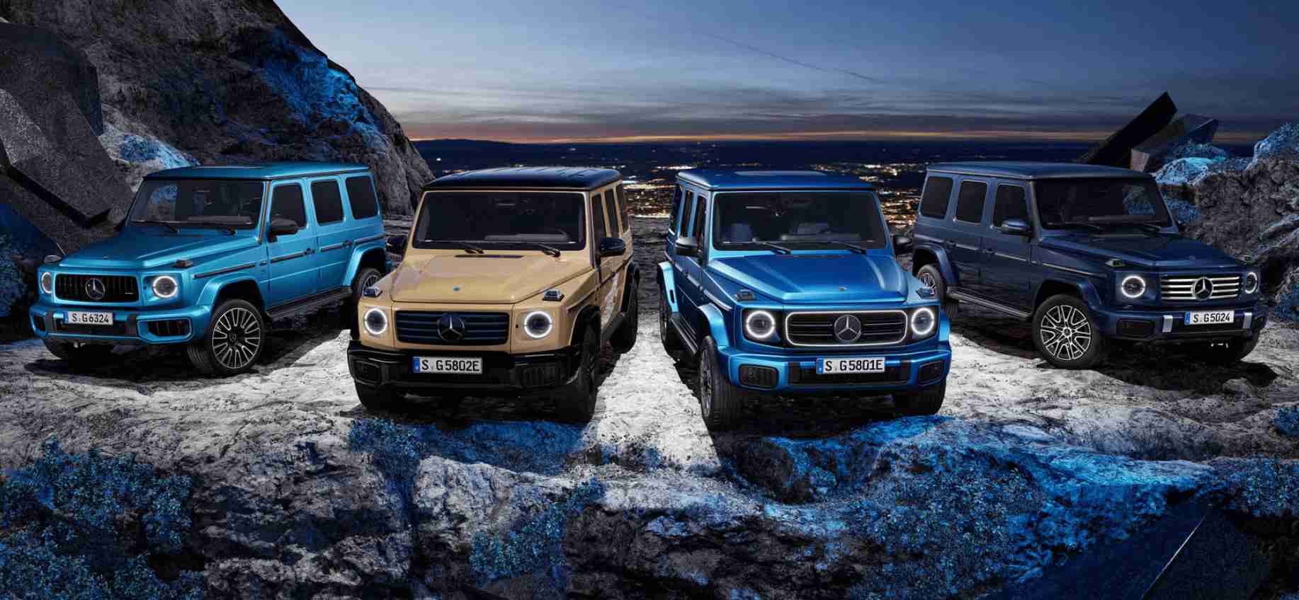 The 2025 Mercedes G-Class electrified